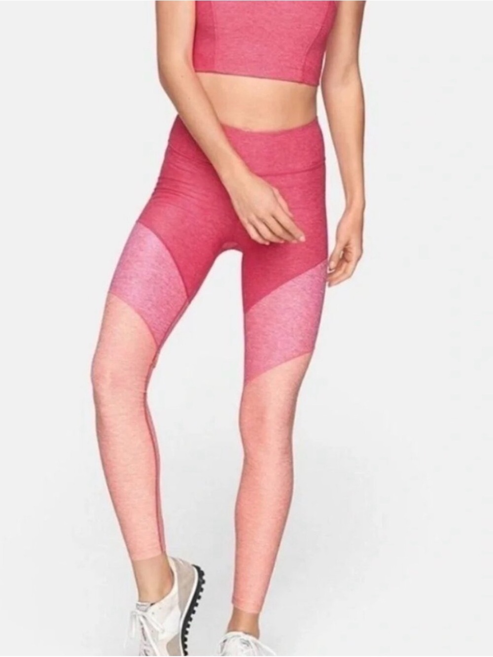 NWT Outdoor Voices 7/8 Springs Leggings in Flamingo Rose Clay - Large